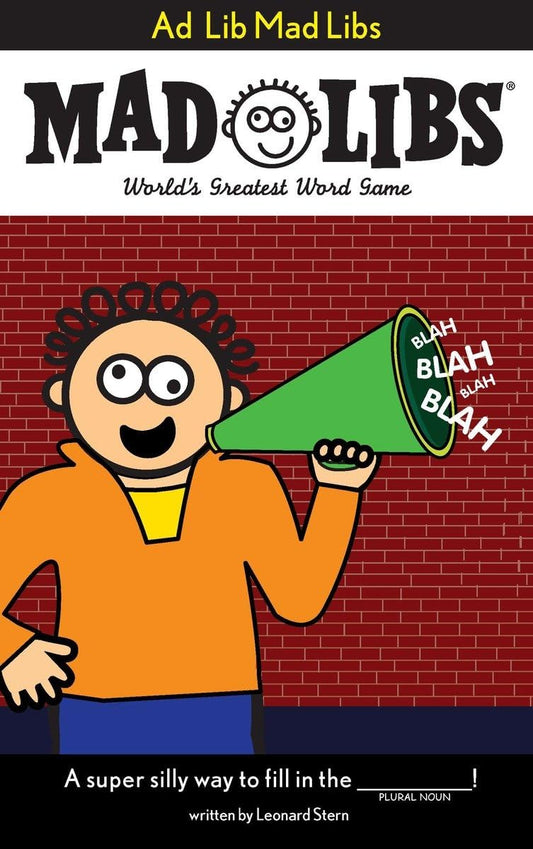 Ad Lib Mad Libs book cover