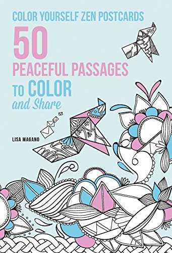 Color Yourself Zen Postcards book cover