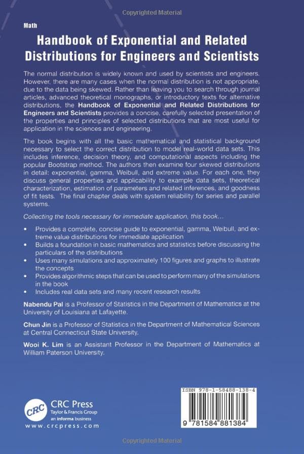 Handbook of Exponential and Related Distributions for Engineers and Scientists