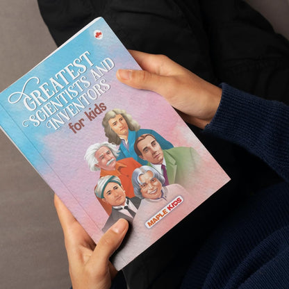 Story Book for Kids - Greatest Scientists and Inventors (Illustrated) - Biographies for Children - Albert Einstein, Galileo Galilei, Graham Bell, ... Raman, James Watt, Stephen Hawking - Age 6+