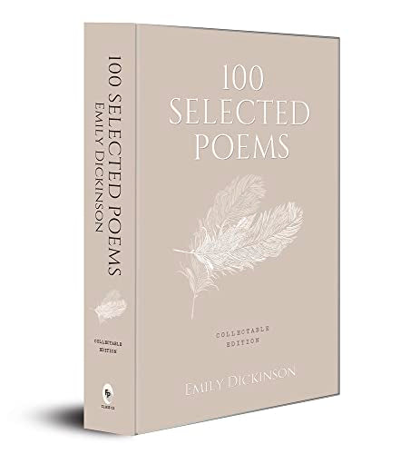 100 Selected Poems, Emily Dickinson: Collectable Hardbound edition book cover