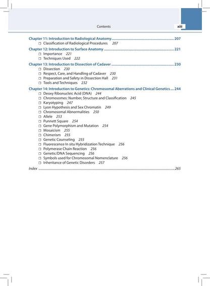 Textbook of General Anatomy with Case Scenarios & Clinical Applications, 3/E for MBBS, BDS, Nursing & Physiotherapy Students | NMC-Aligned with Radiological Anatomy, Genetics and MCQs: 1