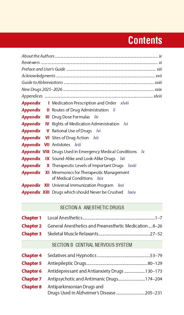 CBS NURSING DRUG GUIDE 2026-2027 (FB 2026)