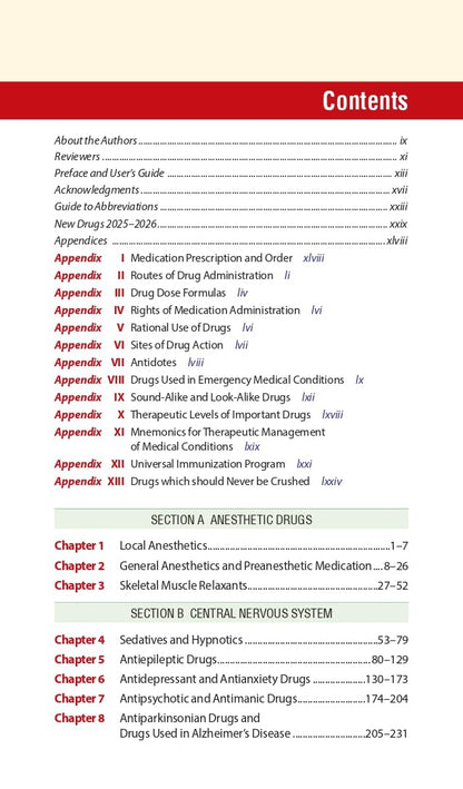 CBS NURSING DRUG GUIDE 2026-2027 (FB 2026)