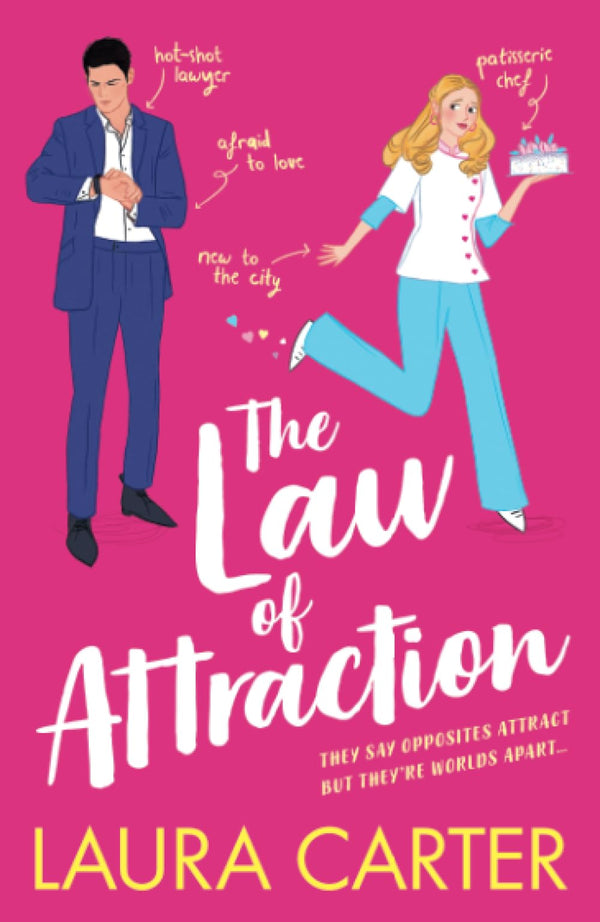The Law of Attraction: A laugh-out-loud opposites attract romantic comedy from Laura Carter for 2023 (Brits in Manhattan, 1) 