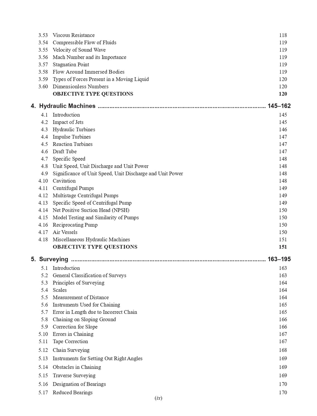 Civil Engineering : (Conventional and Objective Type) | 5000+ Objective Questions with Hints | UPSC, IES, ESE, SSC JE Engineering Exam, B.Tech, B.E, B.Sc, Gate & Other Competitive Exams 2025