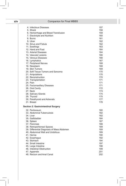 Companion for Final MBBS, 17/E (Including Ophthalmology and Otorhinolaryngology) for RGUHS Karnataka Final Year Students | Chapterwise Solved Papers with Textbook Cross-References | RS3