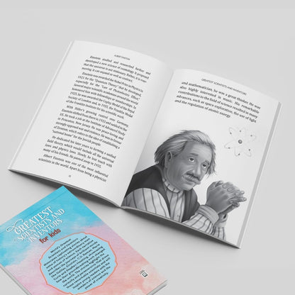 Story Book for Kids - Greatest Scientists and Inventors (Illustrated) - Biographies for Children - Albert Einstein, Galileo Galilei, Graham Bell, ... Raman, James Watt, Stephen Hawking - Age 6+