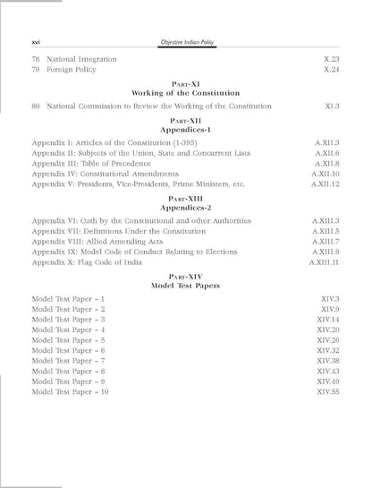 Objective Indian Polity (English), 2e by M Laxmikanth for UPSC CSE Prelims 2026 | 13 new chapters | 1650 Topicwise Practice Questions covering the entire syllabus | 10 Model Test Papers