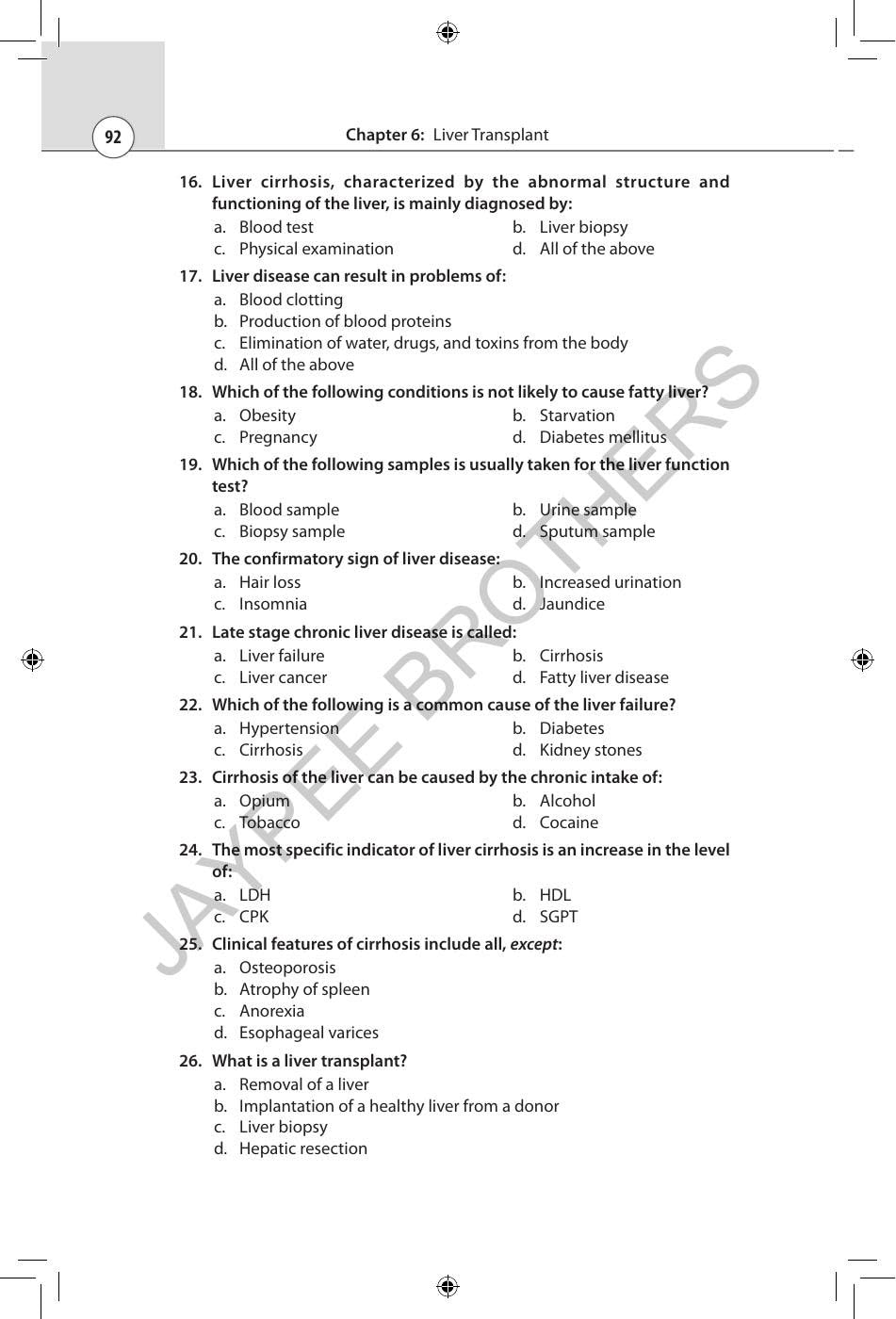 HANDBOOK FOR TRANSPLANT COORDINATORS (A STUDY GUIDE FOR HEALTHCARE PROFESSIONALS)