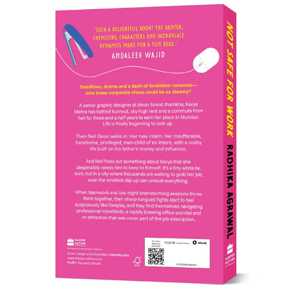 Not Safe for Work: A contemporary romance novel from the bestselling author of Red Flags & Rishtas | Office romance & enemies-to-lovers romance fiction