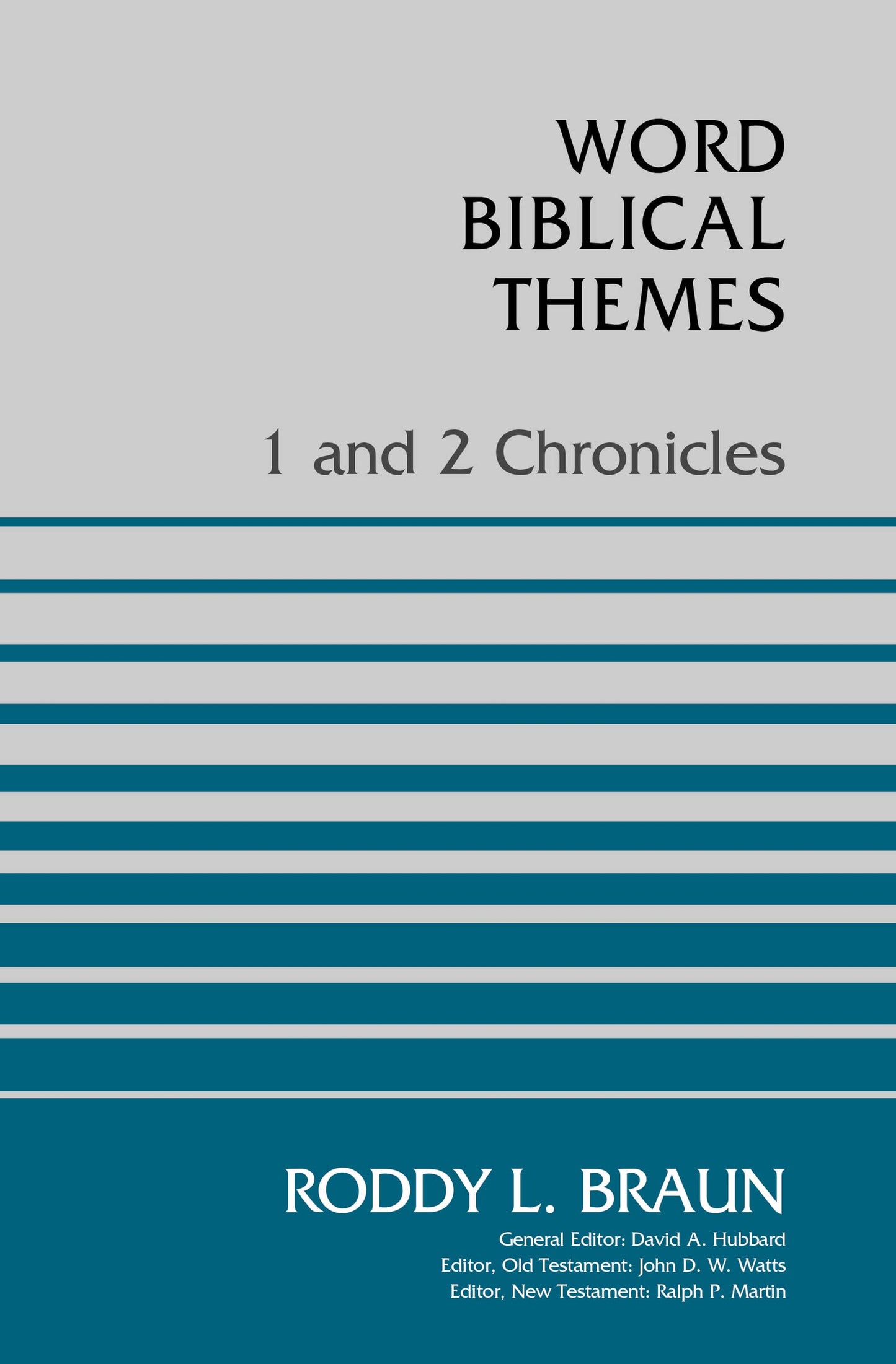 1 and 2 Chronicles book cover