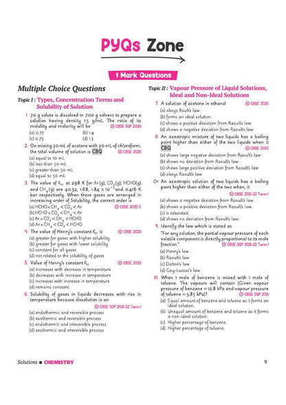 Arihant CBSE Question Bank Class 12 Chemistry For Board Exam 2027 | Chapterwise PYQs (2026–2016) with Revision Theory, Detailed Solutions, Exam Tips & Sample Papers As per Latest CBSE Syllabus