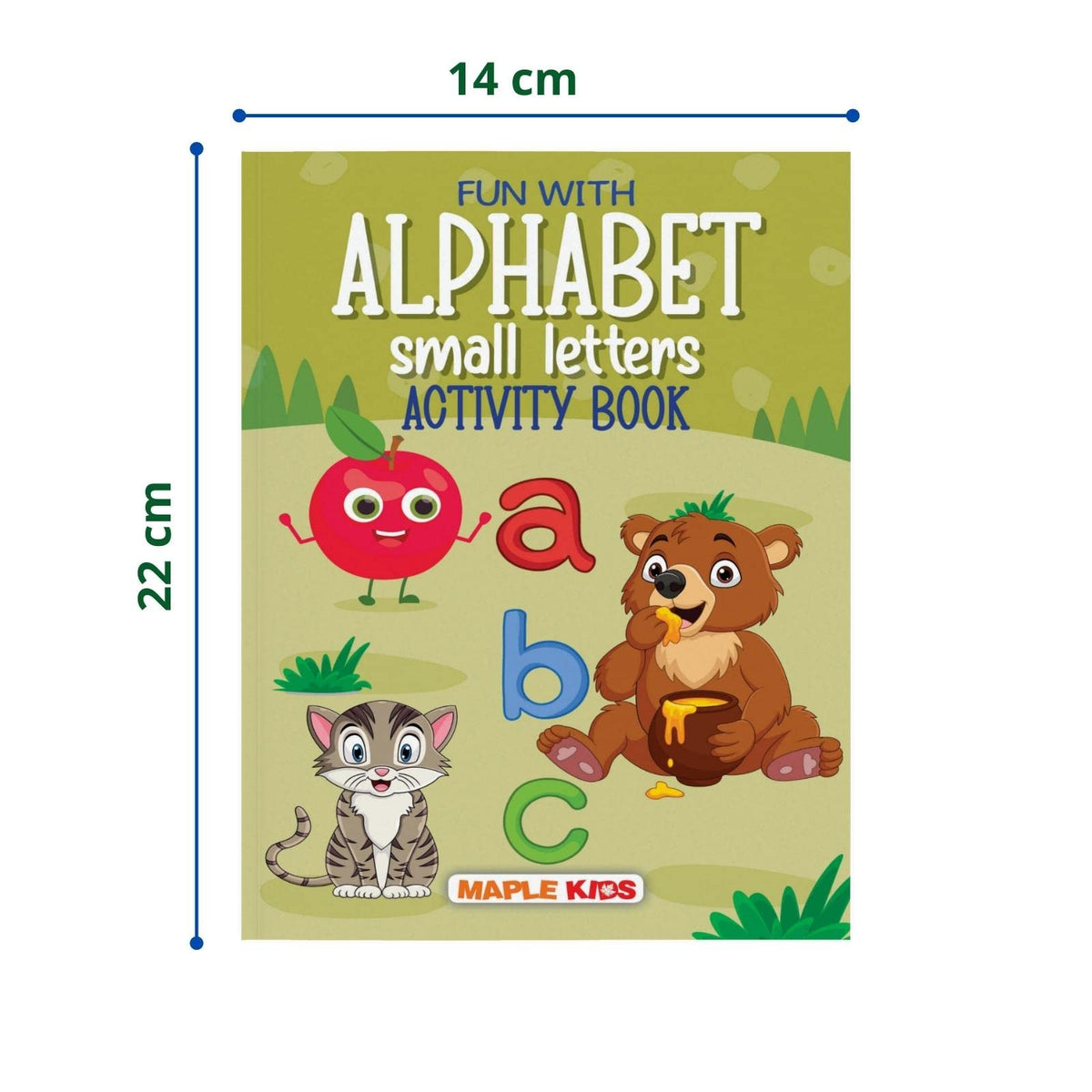 Brain Booster Activity Book Set (Set of 10 books) (Colourful Pages) - 3 Years to 5 Years Old - Learn and Practice ABC Capital and Small Letters, Mazes, Spot the Difference, Pencil Control, Dot to Dot, Mathematics - Fun Early Learning
