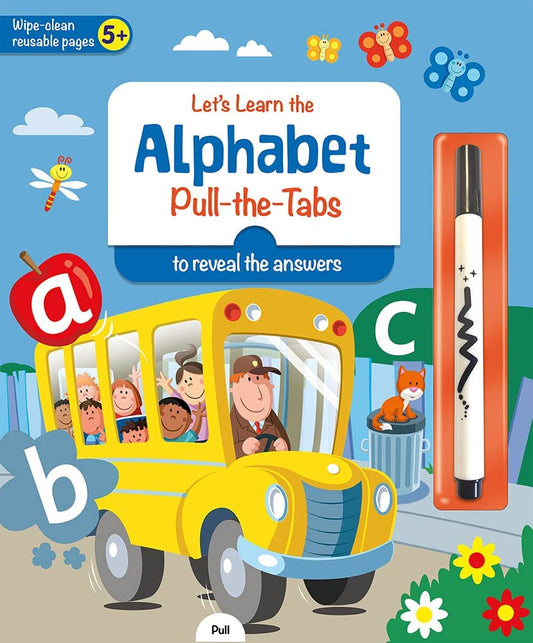 I CAN DO IT!: LETS LEARN THE ALPHABET (PULL-THE-TABS AND WIPE-AND-CLEAN) book cover