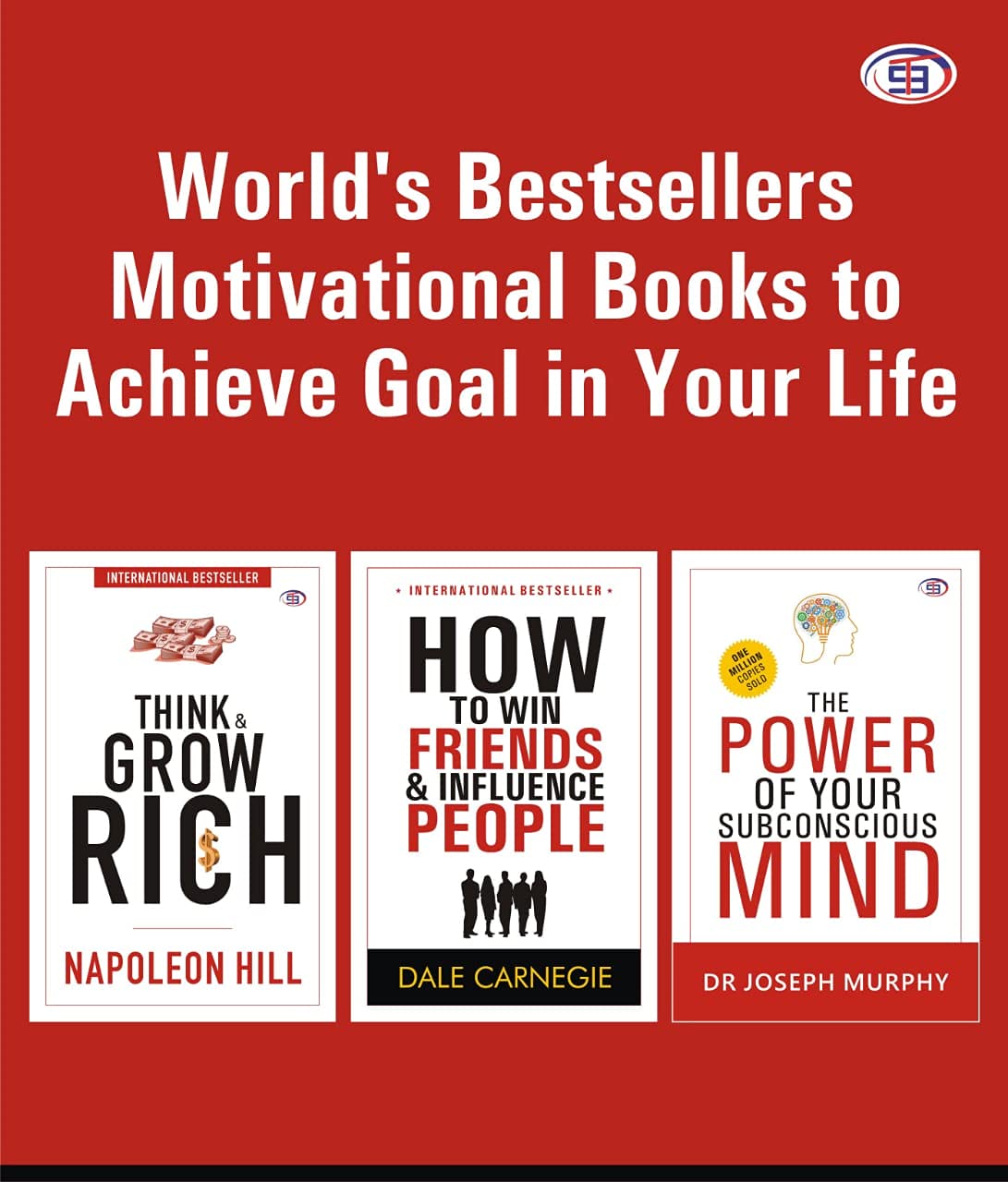 World's Bestsellers Motivational Books to Achieve Goal in Your Life (Combo of 3 Self-Help Books)