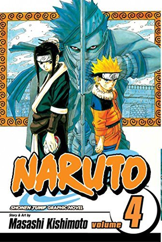 Naruto  Volume 4 by Masashi Kishimoto book cover