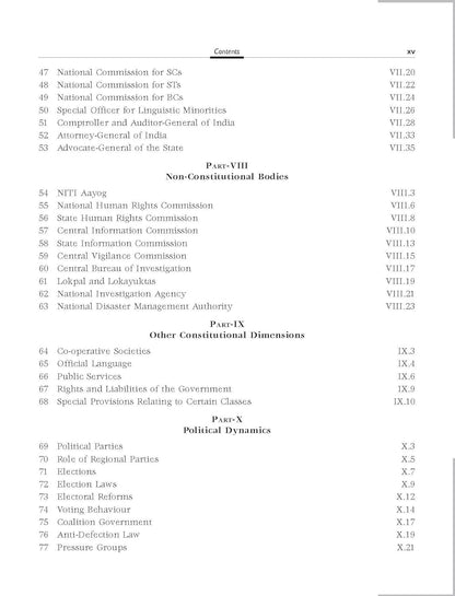 Objective Indian Polity (English), 2e by M Laxmikanth for UPSC CSE Prelims 2026 | 13 new chapters | 1650 Topicwise Practice Questions covering the entire syllabus | 10 Model Test Papers
