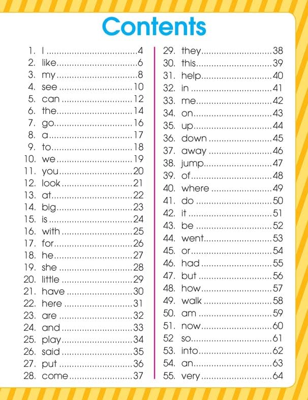 Very First Sight Words Sentences Level - 1 Book for Kids Age 4 -8 years