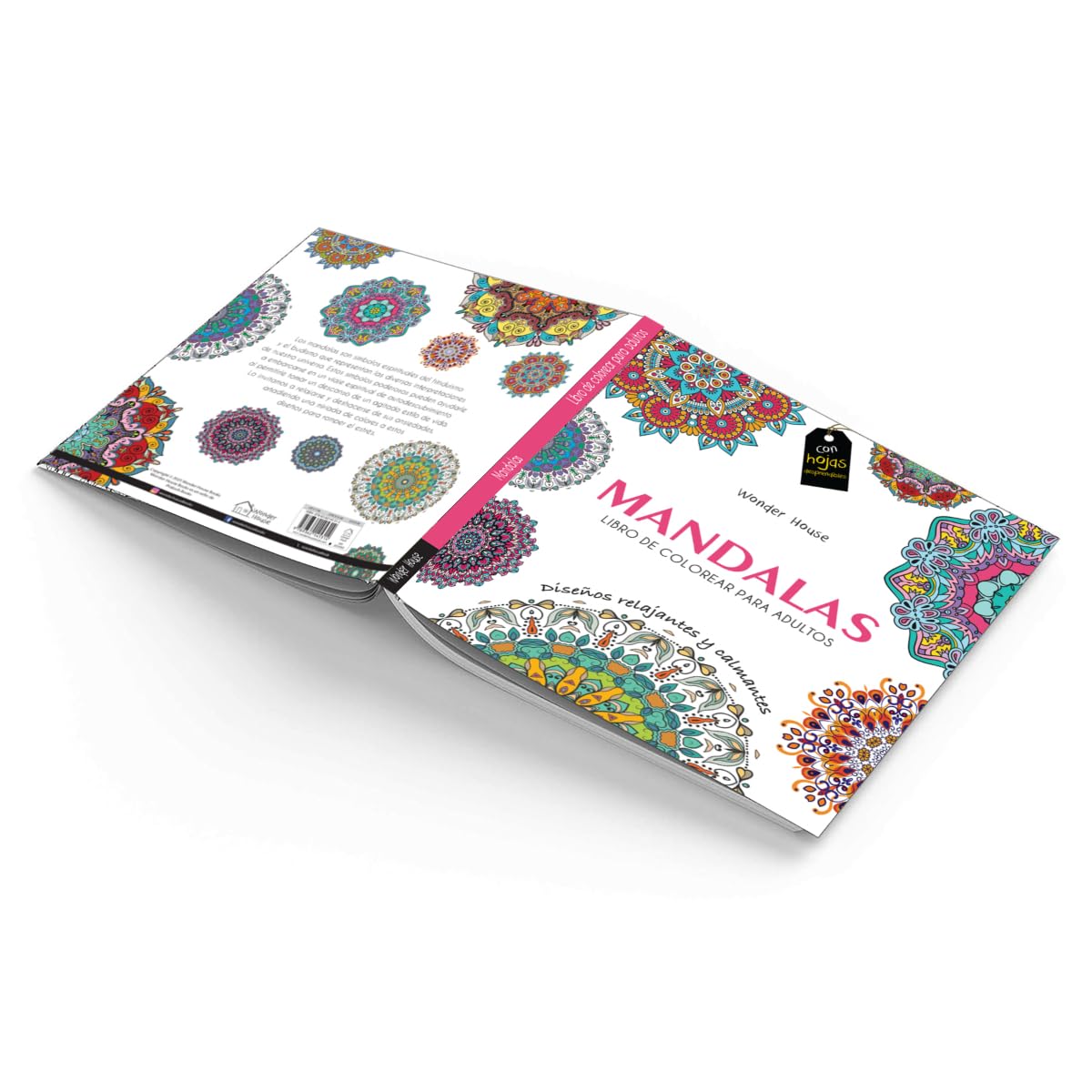 Adult Colouring Books Mandala Coloring Books for Adults - Spanish
