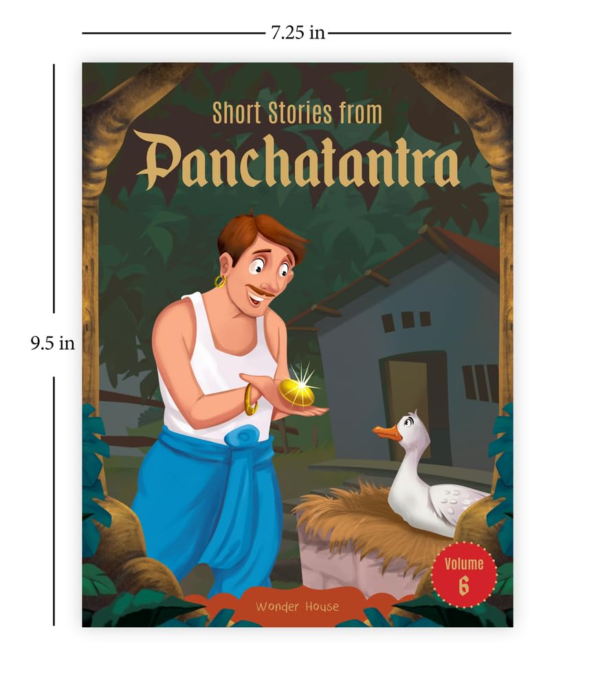 Short Stories From Panchatantra - Volume 6: Abridged Illustrated Stories For Children (With Morals)