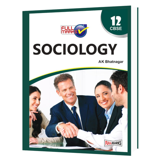 Sociology Class 12 CBSE (2023-24) by A.K. Bhatnagar (Author) book cover