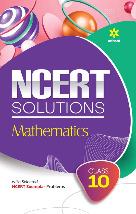 NCERT Solutions Mathematics for Class 10th book cover