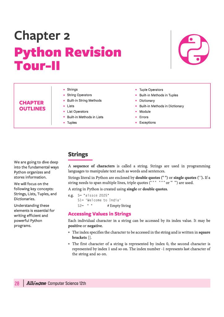 Arihant All in One Computer Science Class 12 for CBSE Exam 2026-27 | NCERT Based Complete Theory, Practice Exercises, CBQs, A-R, Sample Papers & Mind Maps | Revised Edition as per Latest Syllabus