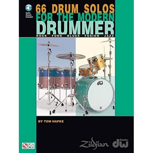66 Drum Solos for the Modern Drummer by Tom Hapke (Composer) book cover