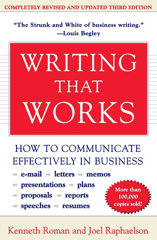 Writing That Works, 3E