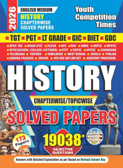 TGT PGT LT Grade History Chapterwise Solved Papers 2026 English Medium