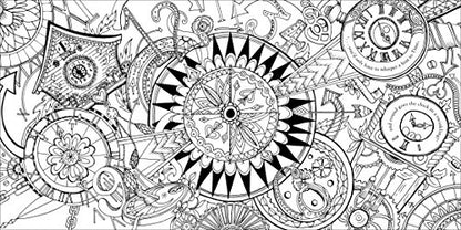 Escape to Wonderland: A Colouring Book Adventure