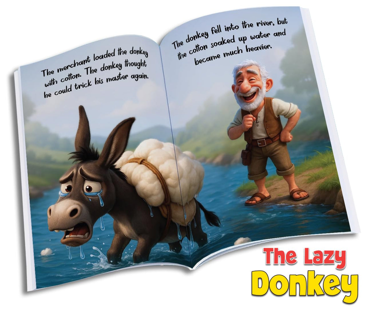 Story Books For Kids (Set of 10 Books) | Best Selling Moral Story Book for Kids in India | Premium Quality Gift - Bed Time Story Books | Two Brothers Publications
