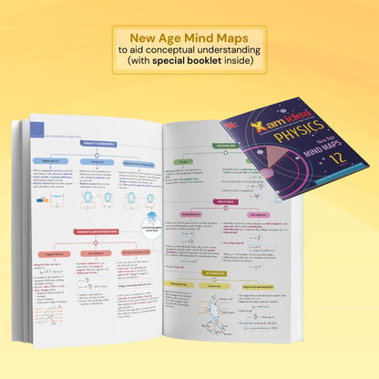 Xam idea Physics Class 12 – (CBSE 2026-27) | Mind Maps | Solved NCERT | Solved PYQs | MCQs, A-R, Case-based, VSA, SA, LA Questions | Solved 2026 CBSE Examination & Sample Papers
