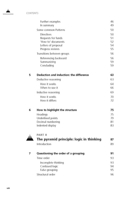 The Pyramid Principle, 3/e