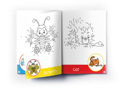 Dot To Dot | First Fun Activity Book For Kids | Beginner Connect-The-Dots Puzzles | Ages 4–7 | 2+ Hours Of Creative Play