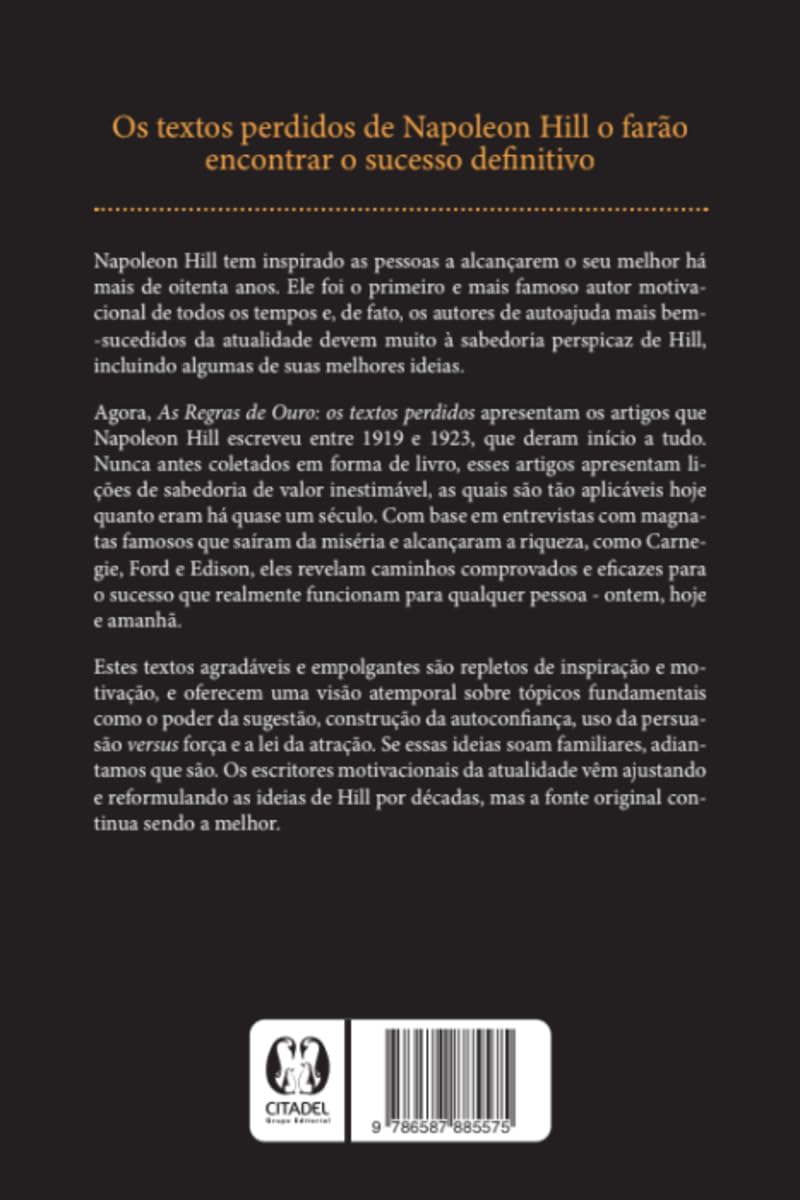 As Regras de Ouro
