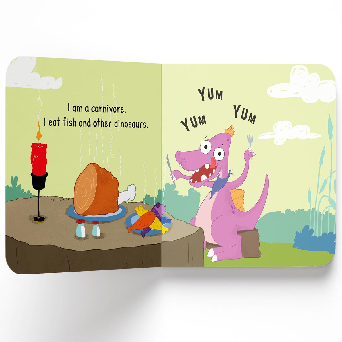 Spinosaurus – My First Dino Board Book: Illustrated Dinosaur Picture Book for Kids | Discover Fun Facts About the Sail-Backed Carnivore with Bright Images & Simple Text | Sturdy Board Book for Toddlers & Preschoolers | Ages 2–5 Years