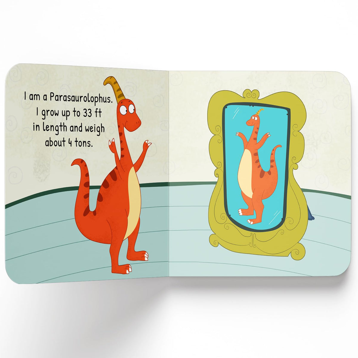 Parasaurus | My First Dino Board Book For Kids | Age 2–5 Years | Parasaurolophus | Crest-Headed Herbivore Dinosaur | Fun Facts | Stem | Bright Illustrations | Toddlers | Preschoolers | New Edition
