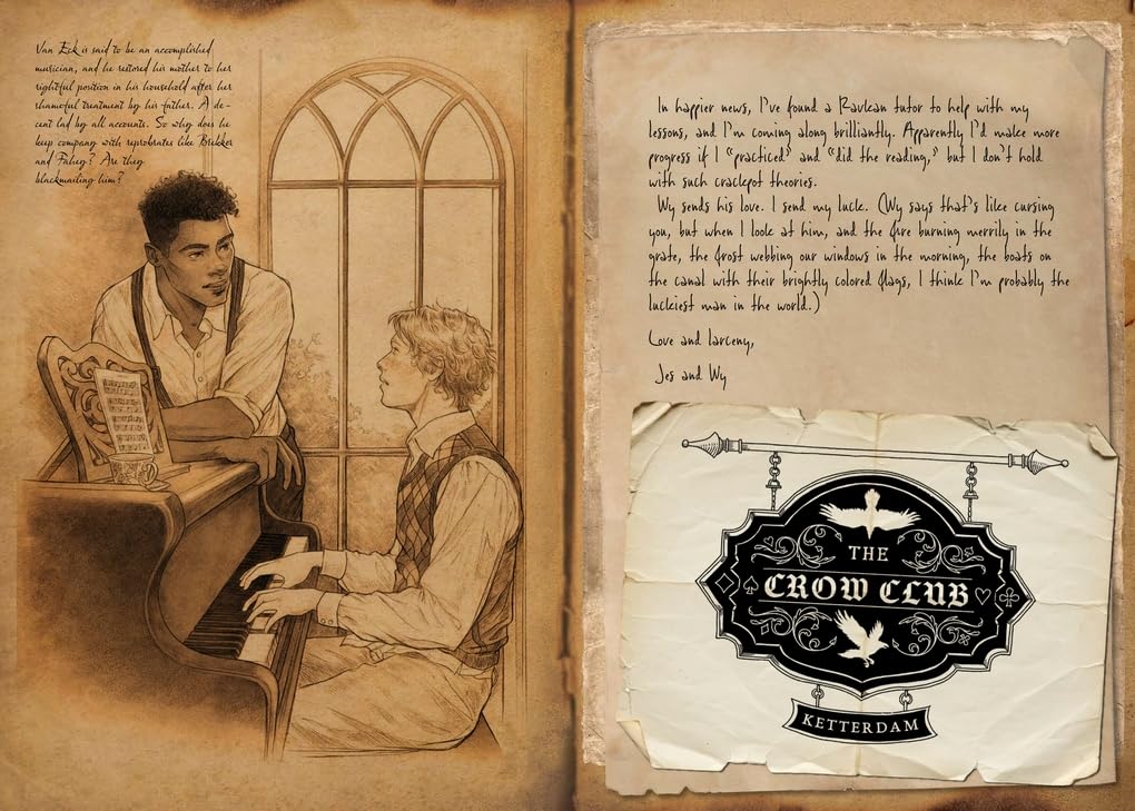 Six of Crows: A Darker Shore: Letters from Ketterdam: an instant No. 1 New York Times bestseller