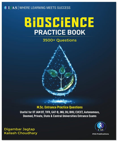 IIT JAM Biotechnology Books 2027 | Bioscience Practice Book with 3500+ Previous Year Questions with Detailed Solution | Best Book for IIT JAM BT & MSc Entrance Exams | IFAS Publications
