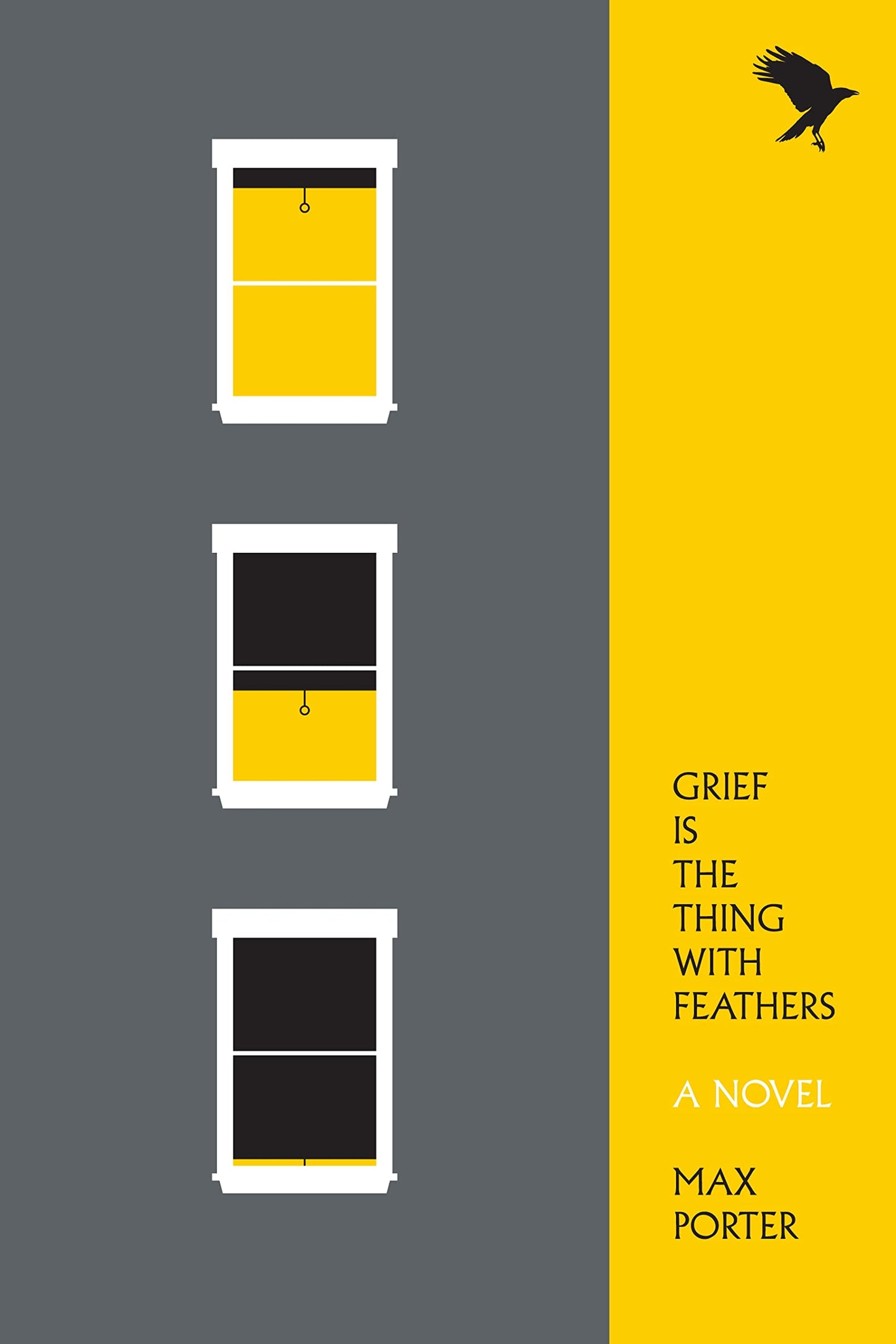 Grief Is the Thing with Feathers: A Novel book cover