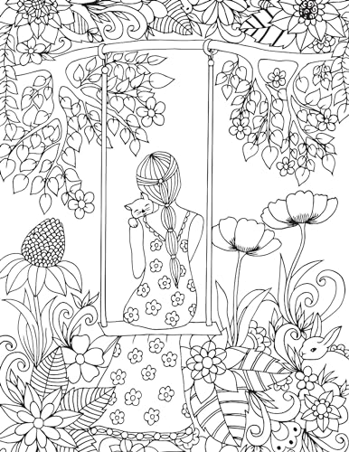 Fantasy Adult Colouring Book for Relaxation & Mindfulness | Imaginative Illustrations to Colour Your Way to Calm and Creativity