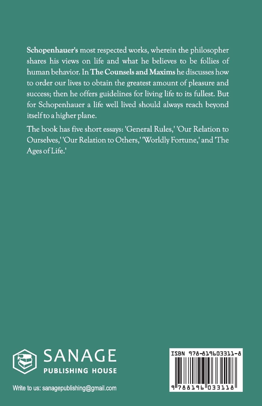Counsels and Maxims