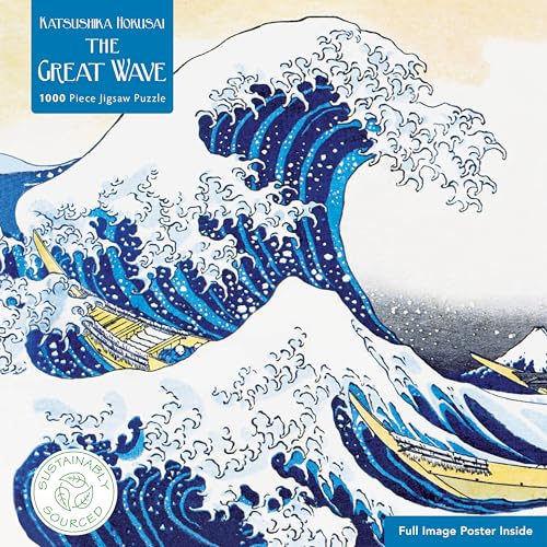 Adult Jigsaw Hokusai: The Great Wave: 1000 Piece Jigsaw