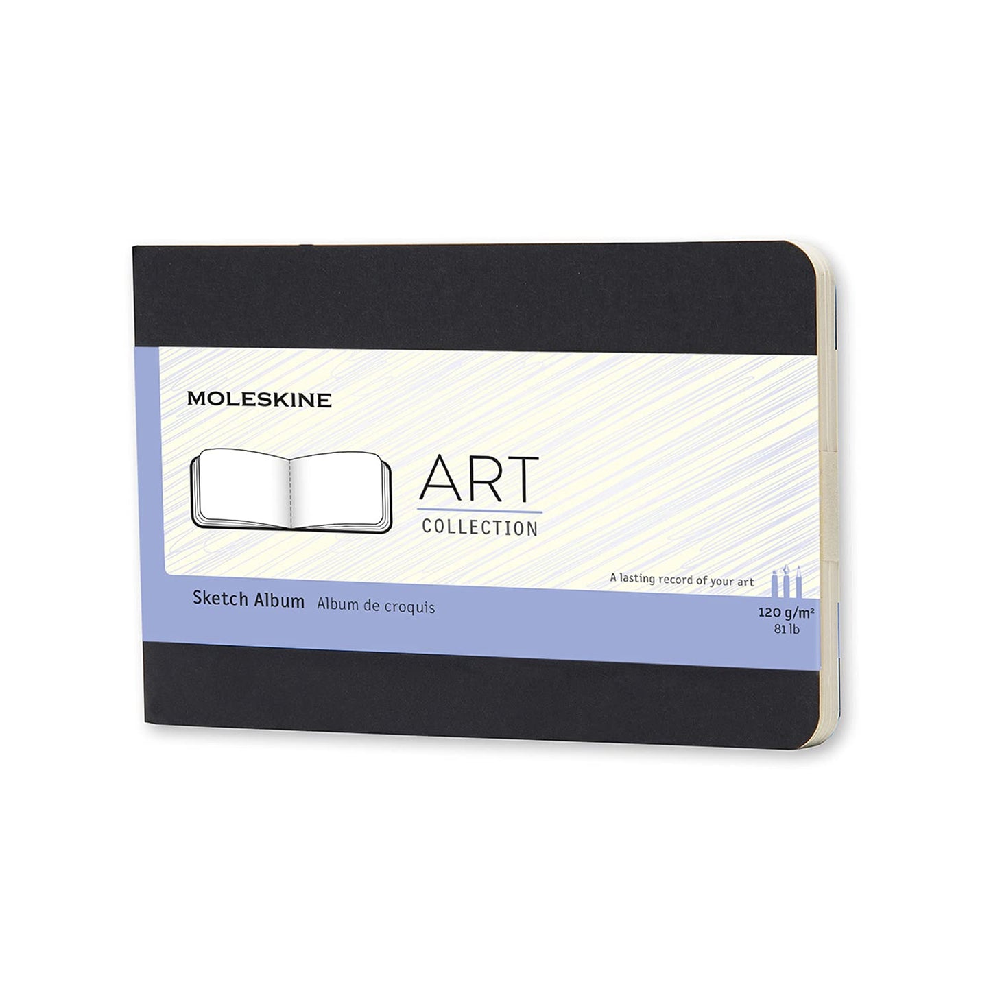 Moleskine Art Plus Small Sketchbook: Black book cover