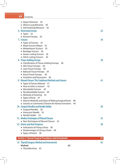 Synopsis of Medical Instruments & Procedures, 4/E for Final Year MBBS Students | Surgery, Medicine, ENT, Obs and Gyne, Ophthalmology, Anesthesia Instruments with 3D Illustrations: 1