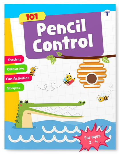 Tracing Books for Kids - 101 Pencil Control Activity Book | Early Learning Tracing Lines & Pattern Writing Activities | Age 2+ Years