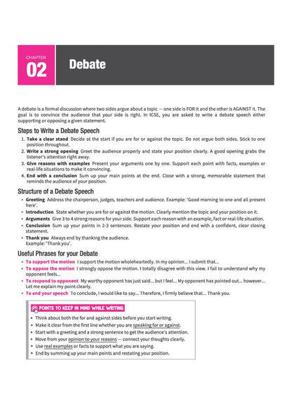 Arihant ICSE Question Bank Class 10 English Language Paper I For Board Exam 2027 | CChapterwise PYQs & Solved Papers | 18 Years Previous Year Questions (2026–2009) | Sample Papers & Detailed Answers
