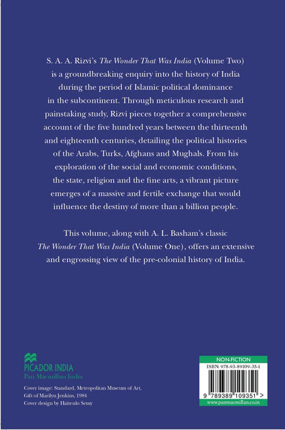 The Wonder That Was India: Volume II